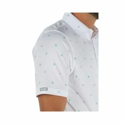 Straight Down Lucky Day Polo -Golf Sales Store straight down lucky day polo white 03 55863.1648579759