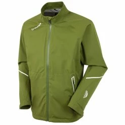 Sunice Jay Zephal Flextech Waterproof Ultra-Stretch Jacket -Golf Sales Store sunice jay zephal flextech waterproof ultra stretch jacket army green pure white 01 93656.1636979858