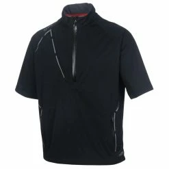 Sunice Sullivan Zephal Flextech Waterproof Ultra-Stretch Short Sleeve Pullover -Golf Sales Store sunice sullivan zephal flextech waterproof ultra stretch short sleeve jacket black charcoal melange 01 17904.1636983285