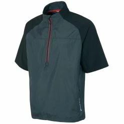 Sunice Winston Short Sleeve Packable Wind Shirt 12 Sunice Winston Short Sleeve Packable Wind Shirt -Golf Sales Store sunice winston short sleeve packable wind shirt charcoal black 01 31358.1634586590
