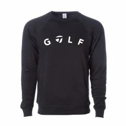 TaylorMade Golf Crewneck -Golf Sales Store taylormade golf crewneck black 01 27523.1677860879