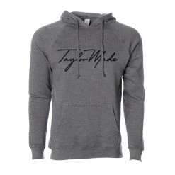 TaylorMade Script Hoodie -Golf Sales Store taylormade script hoodie gunmetal 01 53836.1677871679