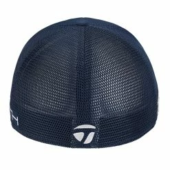 TaylorMade Tour Cage Fitted Hat -Golf Sales Store taylormade tour cage fitted hat navy 02 57605.1677783781