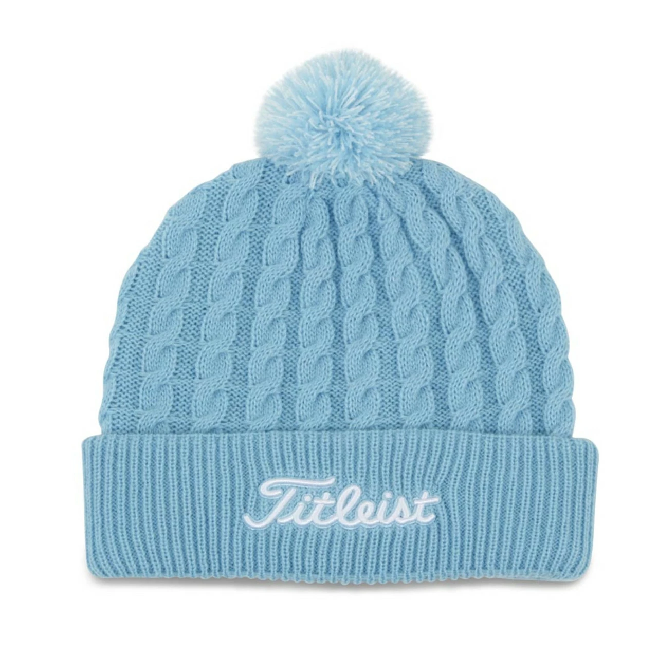 Titleist Cable Knit Pom Pom Beanie 9 Titleist Cable Knit Pom Pom Beanie - Image 7