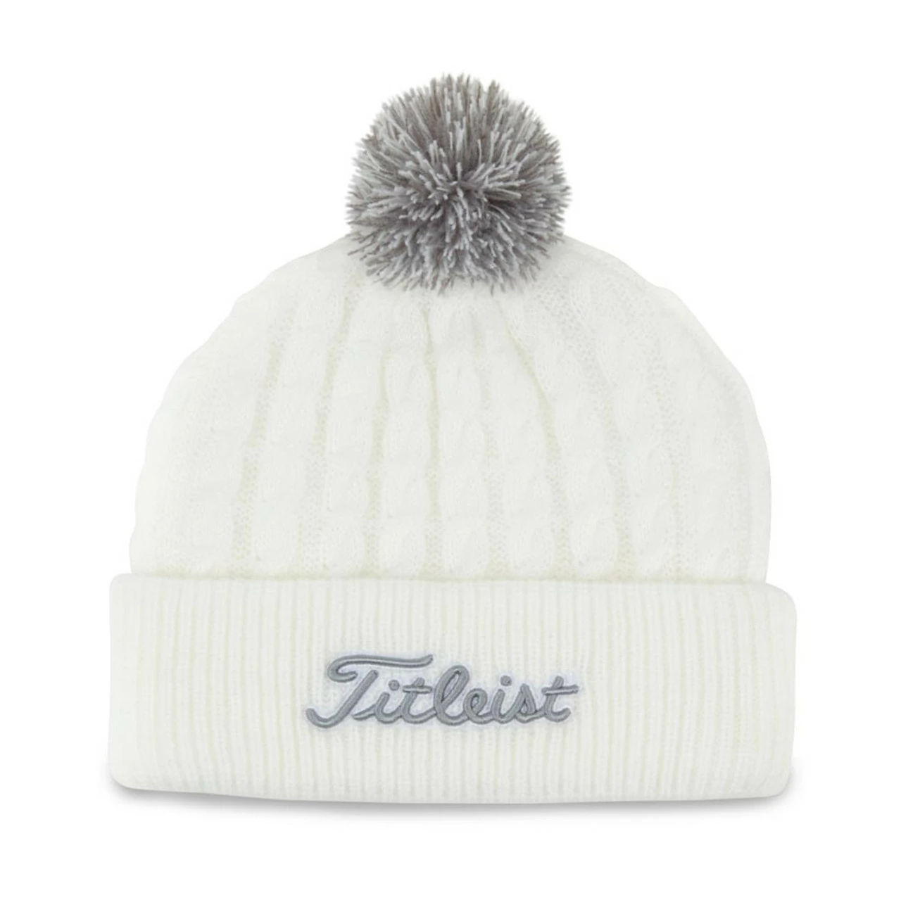 Titleist Cable Knit Pom Pom Beanie 3 Titleist Cable Knit Pom Pom Beanie