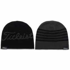 Titleist Lifestyle Beanie -Golf Sales Store titleist lifestyle beanie charcoal black 01 24970.1667487705