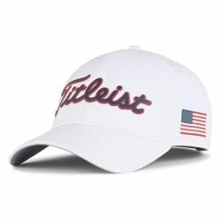 Titleist Players Performance Hat - USA -Golf Sales Store titleist players performance hat usa white navy red 01 59318.1676587098