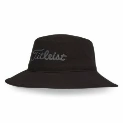 Titleist Players StaDry Bucket Hat -Golf Sales Store titleist players stadry bucket hat black charcoal 01 22342.1676591882