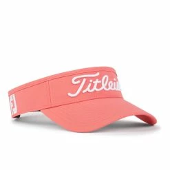 Titleist Tour Performance Visor -Golf Sales Store titleist tour performance visor coral white 02 66572.1646340228