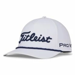 Titleist Tour Rope Hat -Golf Sales Store titleist tour rope hat white navy 01 61700.1676598665