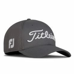 Titleist Tour Sports Mesh Hat -Golf Sales Store titleist tour sports mesh hat charcoal white 02 01993.1644606701