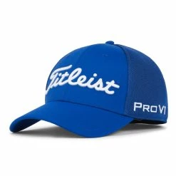 Titleist Tour Sports Mesh Hat -Golf Sales Store titleist tour sports mesh hat royal white 01 63239.1644606701