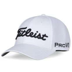 Titleist Tour Sports Mesh Hat -Golf Sales Store titleist tour sports mesh hat white black 01 13891.1644606701