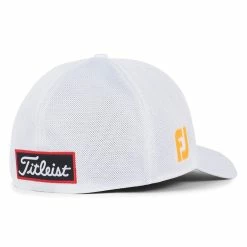 Titleist Tour Sports Mesh Hat -Golf Sales Store titleist tour sports mesh hat white mango 04 73435.1644606701