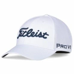 Titleist Tour Sports Mesh Hat -Golf Sales Store titleist tour sports mesh hat white navy 01 14878.1644606701