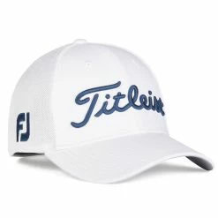 Titleist Tour Sports Mesh Hat -Golf Sales Store titleist tour sports mesh hat white navy 02 69534.1644606701