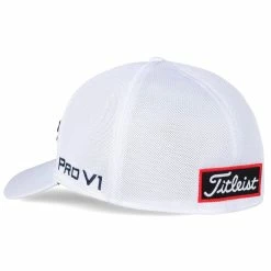 Titleist Tour Sports Mesh Hat -Golf Sales Store titleist tour sports mesh hat white navy 03 10593.1644606701