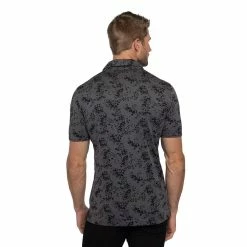 Travis Mathew A Little Spice Polo -Golf Sales Store travis mathew a little spice polo heather forged iron 02 24460.1678472879