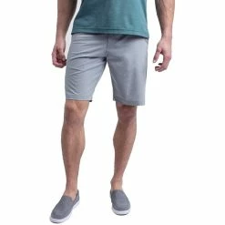 Travis Mathew Beck Shorts -Golf Sales Store travis mathew beck short light grey 01 66965.1632513504