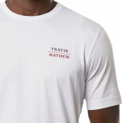 Travis Mathew Cattails Tee -Golf Sales Store travis mathew cattails tee white 03 26002.1676589619