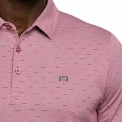 Travis Mathew Colorful City Polo -Golf Sales Store travis mathew colorful city polo heather earth red 03 64240.1678477080