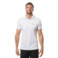 Travis Mathew It's A Rental Polo -Golf Sales Store travis mathew its a rental polo white 01 90105.1676595712