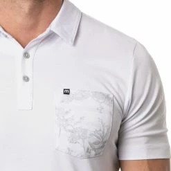 Travis Mathew It's A Rental Polo -Golf Sales Store travis mathew its a rental polo white 02 28950.1676591552