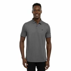 Travis Mathew Light Valley Polo 9 Travis Mathew Light Valley Polo -Golf Sales Store travis mathew light valley polo heather dark grey 01 92348.1671650330
