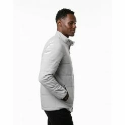 Travis Mathew Midnight Oil Jacket -Golf Sales Store travis mathew midnight oil jacket heather grey 02 56642.1640880542