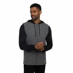 Travis Mathew Scavenger Jacket -Golf Sales Store travis mathew scavenger full zip hoodie heather dark grey 01 11257.1676587624