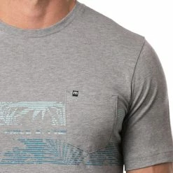 Travis Mathew Secluded Spot Tee -Golf Sales Store travis mathew secluded spot tee heather grey 02 24241.1676595218