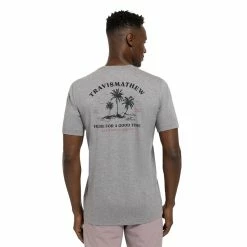 Travis Mathew Sit And Go Tee -Golf Sales Store travis mathew sit and go tee heather grey 02 29100.1671652133
