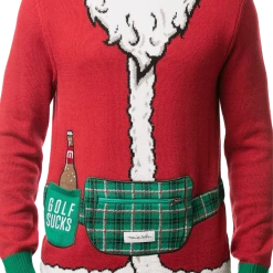 Travis Mathew St. Nick Sweater -Golf Sales Store travis mathew st nick sweater red 04 86381.1638892840