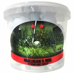 Mulligans Mix Bucket - 32 Medium Quality Used Golf Balls
