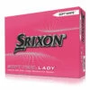 Srixon Soft Feel Lady 2023 Golf Ball - White -Golf Sales Store SFL8 Package Soft White reflection